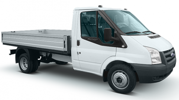 Ford Transit 2.2 TDCi - valník k půjčení za autopůjčovny