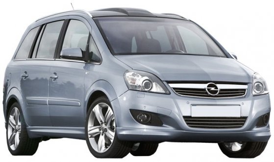 Opel Zafira 1.8 16v k půjčení za autopůjčovny