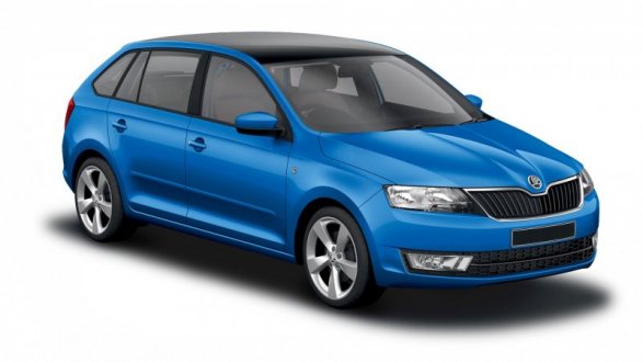 Škoda Rapid Spaceback k půjčení za autopůjčovny