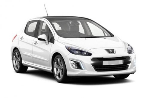 Peugeot 308 1,4 k půjčení za autopůjčovny