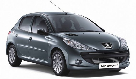 Peugeot 207  k půjčení za autopůjčovny