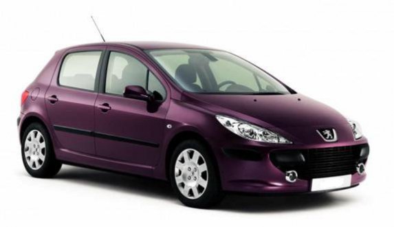 Peugeot 307  k půjčení za autopůjčovny