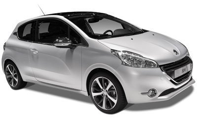 Peugeot 208 automat k půjčení za autopůjčovny