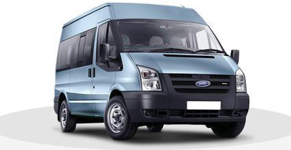 Ford Transit 2,2 TDCi k půjčení za autopůjčovny